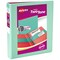 Avery Two-Tone Durable View 3 Ring Binder, 1.5 Inch Slant Rings, Mint/Coral Binder (17289)